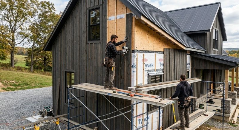 Barn Siding Installation in Marietta, GA