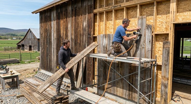 Barn Siding Installation in Suwanee, GA