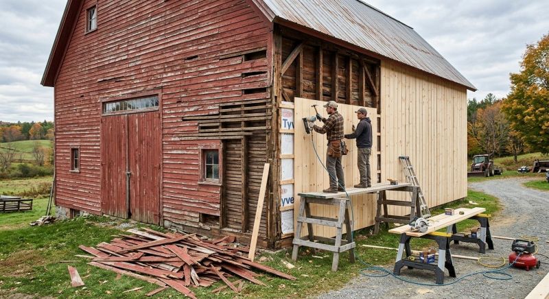 Barn Siding Replacement in Ball Ground, GA