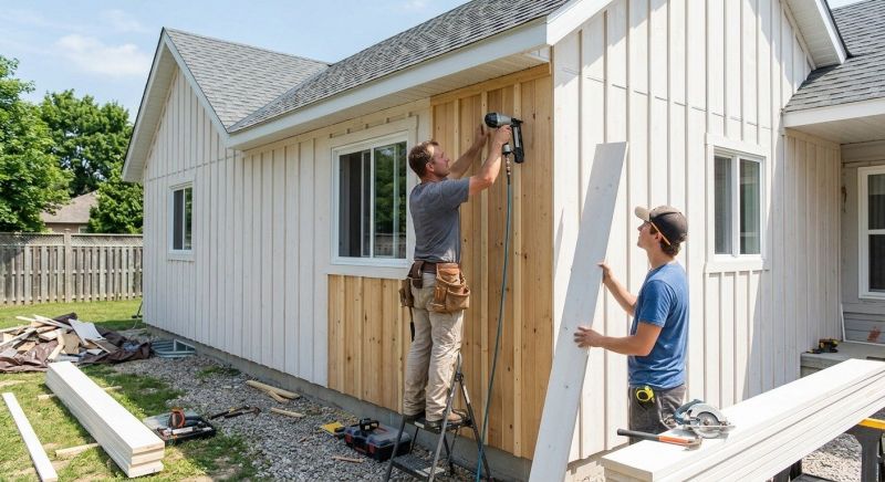 Batten Siding Installation in Acworth, GA