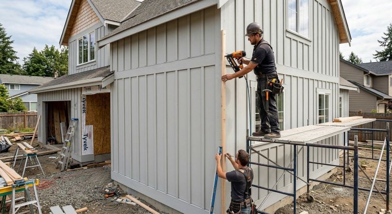 Batten Siding Installation in Roswell, GA