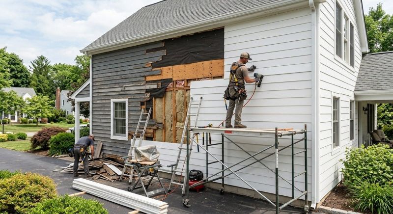 Board Siding Replacement in Roswell, GA