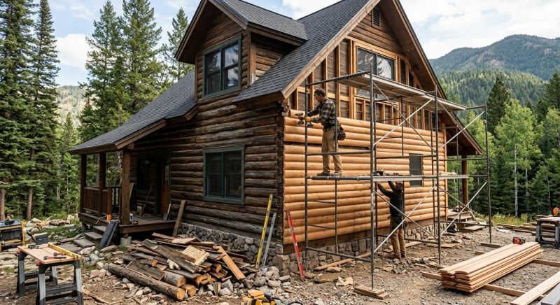 Cabin Siding Installation in Roswell, GA