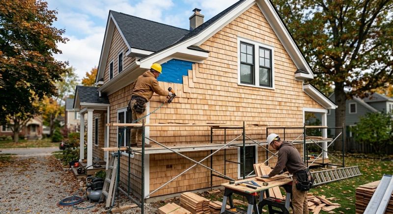 Cedar Siding Installation in Ball Ground, GA