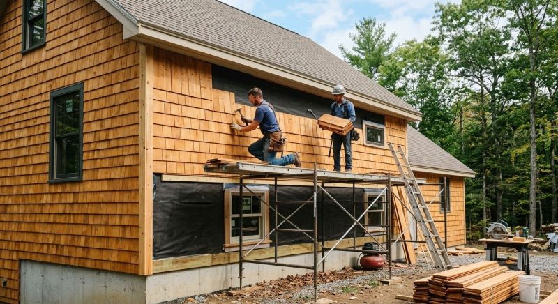 Cedar Siding Installation in Dekalb County, GA