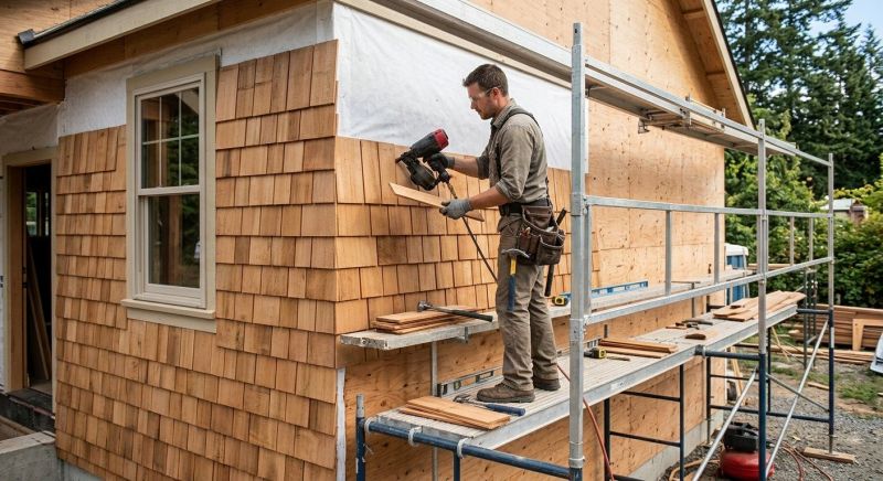 Cedar Siding Installation in Stone Mountain, GA
