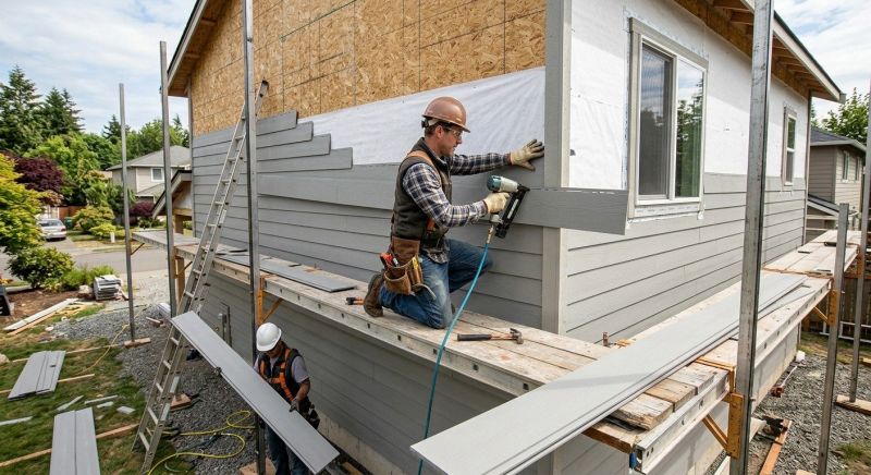 Cement Siding Installation in Woodstock, GA