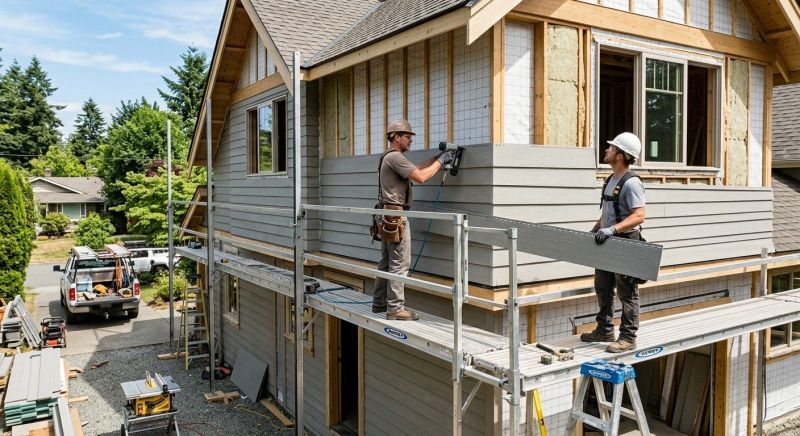 Cement Siding Replacement in Marietta, GA