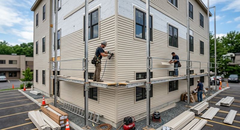 Commercial Siding Installation in Roswell, GA