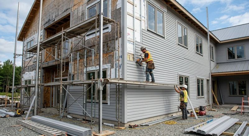 Commercial Siding Installation in Roswell, GA