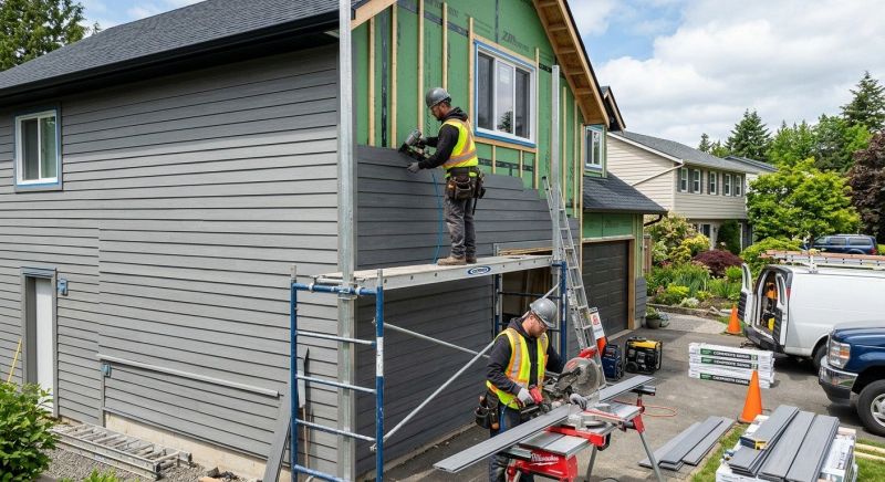 Composite Siding Installation in Lilburn, GA