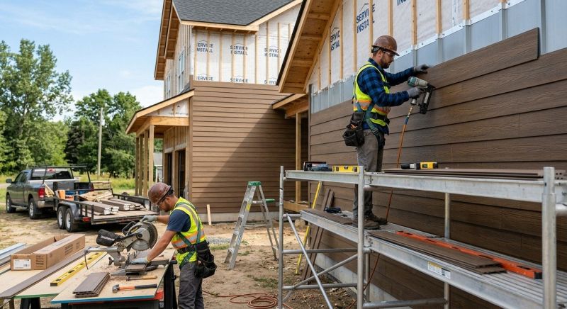 Composite Siding Installation in Marietta, GA