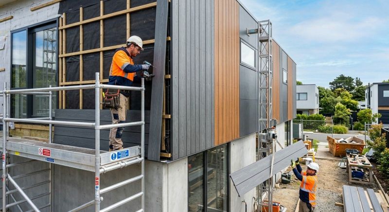 Facade Cladding Installation in Roswell, GA