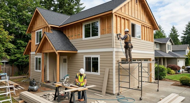 Facade Cladding Installation in Roswell, GA