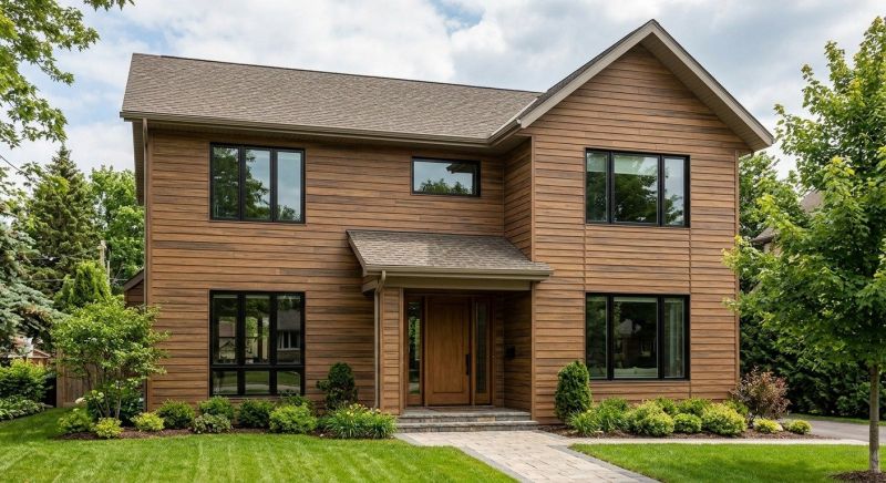 Faux Wood Siding Installation in Canton, GA
