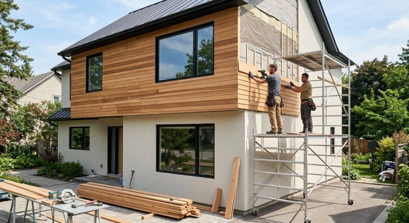 Faux Wood Siding Installation in Duluth, GA