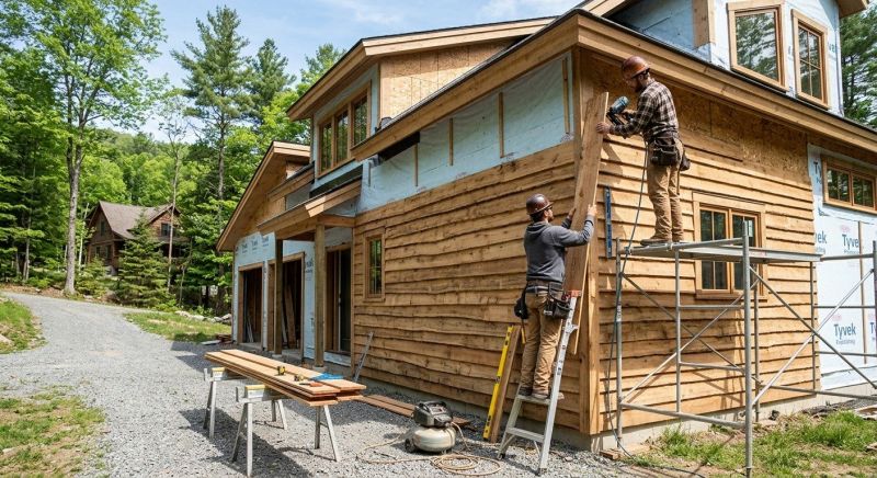 Faux Wood Siding Installation in Kennesaw, GA
