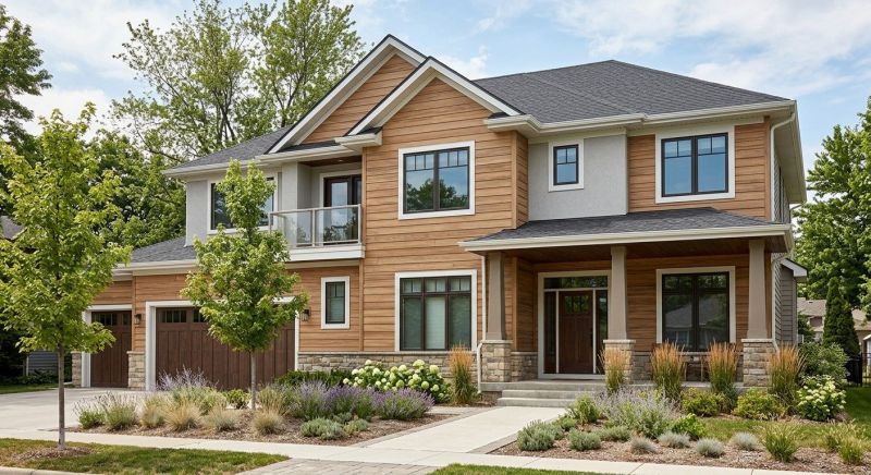 Faux Wood Siding Installation in Lilburn, GA