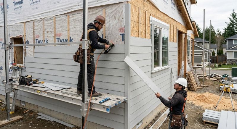 Fiber Siding Installation in Lilburn, GA