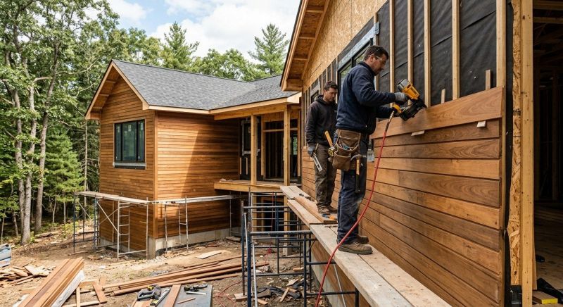 Hardwood Siding Installation in Alpharetta, GA