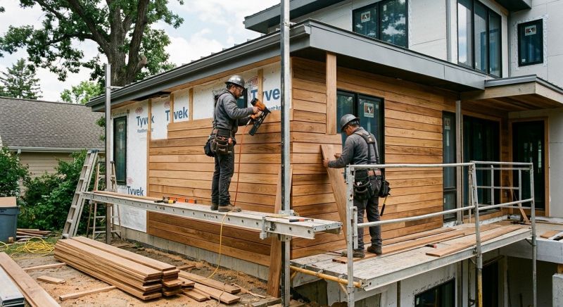 Hardwood Siding Installation in Alpharetta, GA