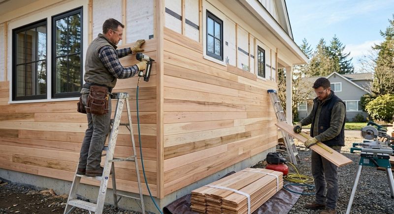 Hardwood Siding Installation in Alpharetta, GA