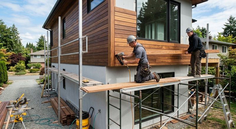 Hardwood Siding Installation in Mableton, GA