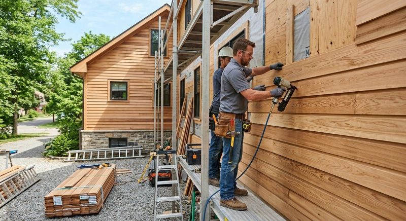 Hardwood Siding Installation in Marietta, GA