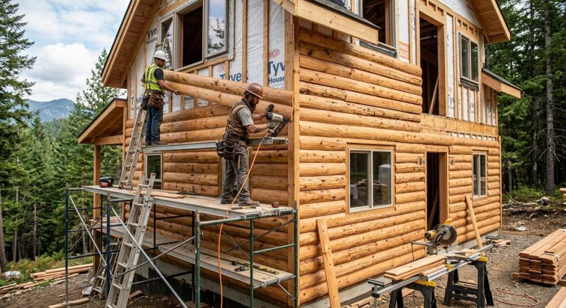 Log Siding Installation in Alpharetta, GA