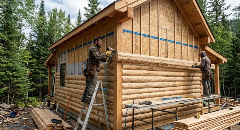 Log Siding Installation in Alpharetta, GA