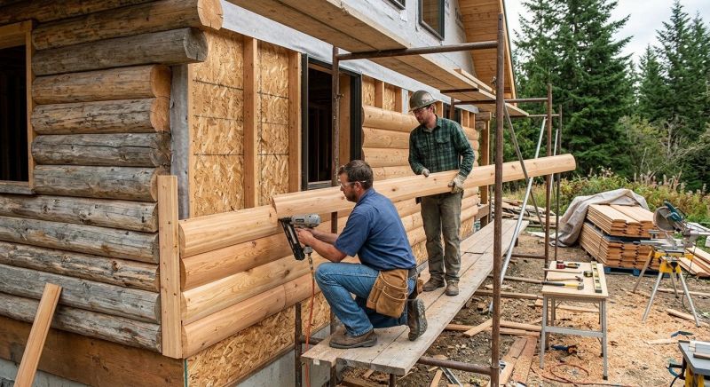 Log Siding Installation in Mableton, GA