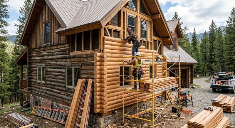 Log Siding Installation in Powder Springs, GA