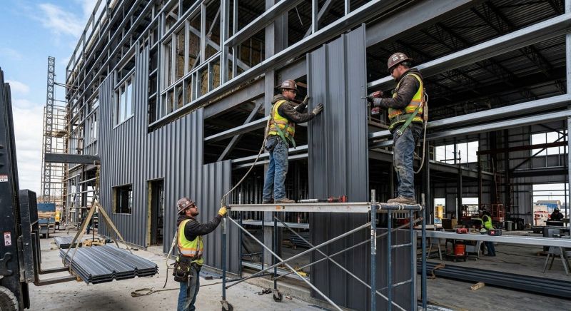 Metal Cladding Installation in Roswell, GA