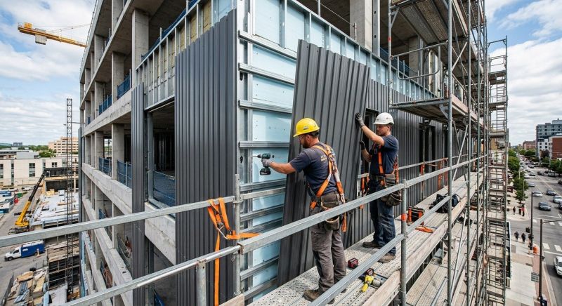 Metal Cladding Installation in Roswell, GA
