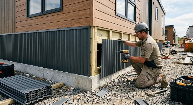 Metal Paneling Installation in Roswell, GA
