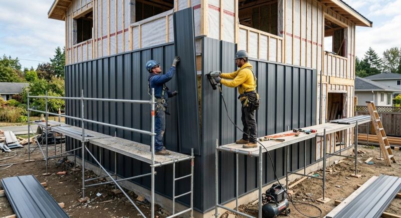 Metal Siding Installation in Roswell, GA
