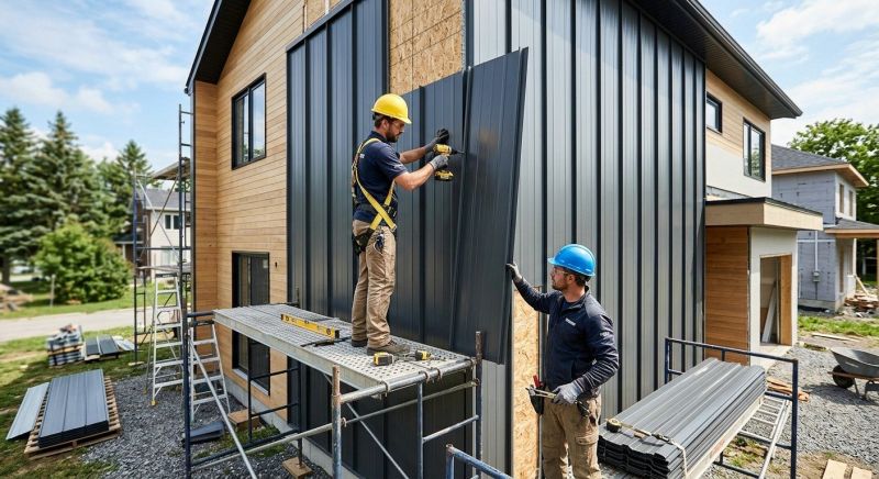 Metal Siding Installation in Roswell, GA