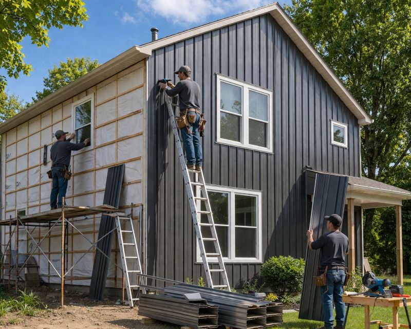 Metal Siding Installation in Mableton, GA