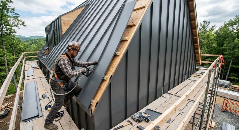 Metal Siding Installation in Woodstock, GA