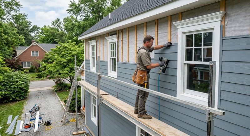 Polymer Siding Installation in Roswell, GA