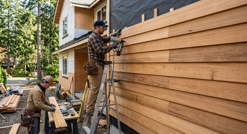 Rustic Siding Installation in Roswell, GA