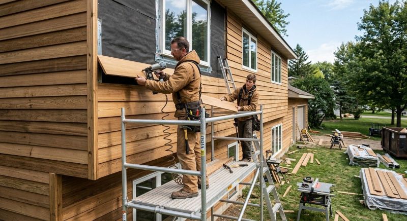 Rustic Siding Installation in Roswell, GA