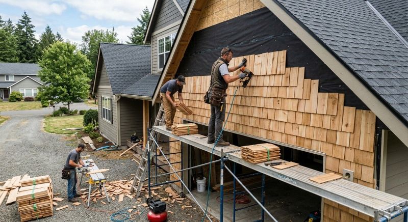Shake Siding Installation in Cherokee County, GA