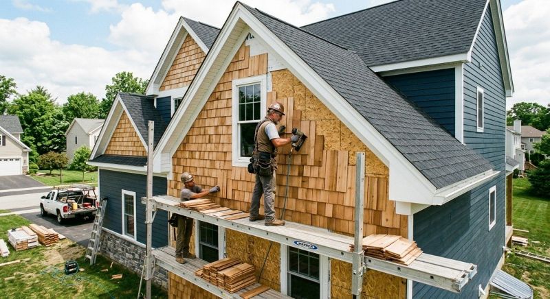 Shake Siding Installation in Duluth, GA
