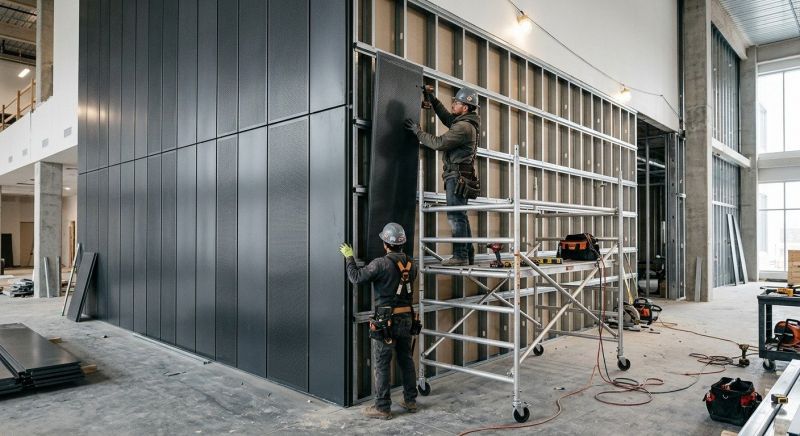 Steel Cladding Installation in Roswell, GA