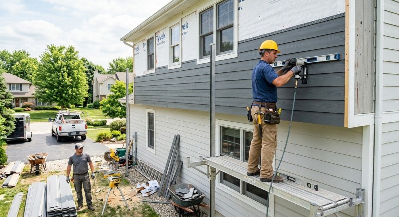 Synthetic Siding Installation in Roswell, GA
