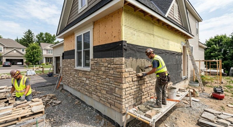Veneer Siding Installation in Roswell, GA