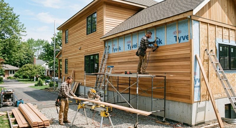 Veneer Siding Installation in Roswell, GA