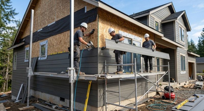 Veneer Siding Installation in Roswell, GA