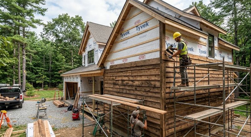 Wood Barn Siding Installation in Roswell, GA